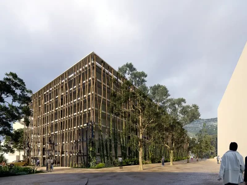 Parking de la Loubière (béton préfabriqué)